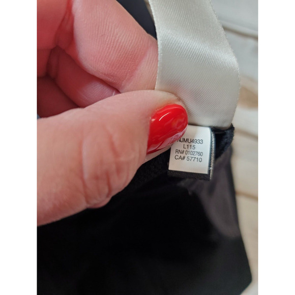 KATE SPADE Womens Small Black Ankle Pull On Pants BOW WAISTBAND Designer Viscose - Picture 7 of 13